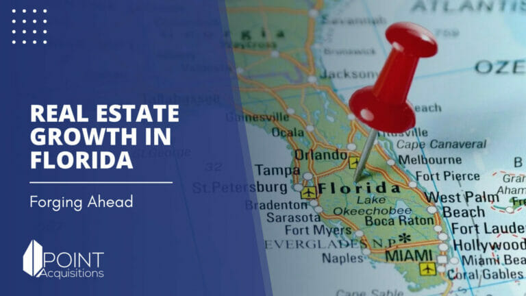 a map with a pin pointing to the location of a commercial real estate in florida